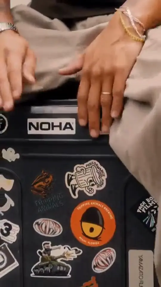 Frame do filme produzido para Noha
